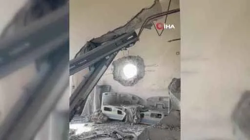 Türkiye-Filistin Dostluk Hastanesi İsrail saldırısında büyük hasar aldı