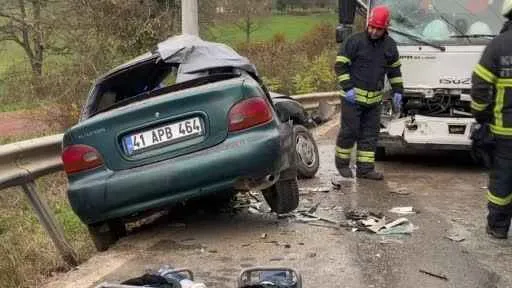 Kocaeli'deik kazada Mahmut Akkuş hayatını kaybetti