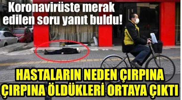 HASTALARIN NEDEN ÇIRPINA ÇIRPINA ÖLDÜKLERİ ORTAYA ÇIKTI