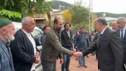 Kastamonu'de evi yananlara 44’er bin lira yardım