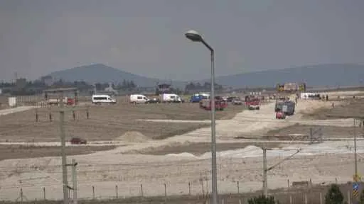 Konya'da eğitim uçağı düştü