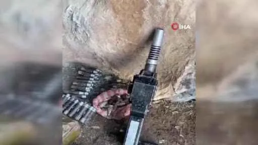 Pençe Yıldırım Operasyonu bölgesinde çok sayıda mühimmat ele geçirildi