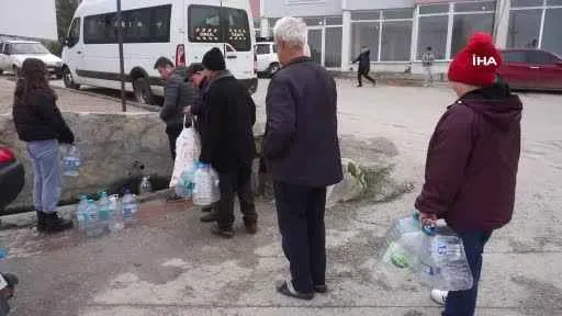 Edirnelilerin susuzluk isyanı: "Banyo yapamıyoruz"