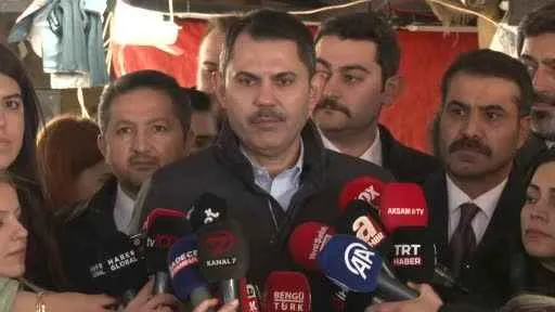 Murat Kurum: Büyük projeleri açıklıyoruz