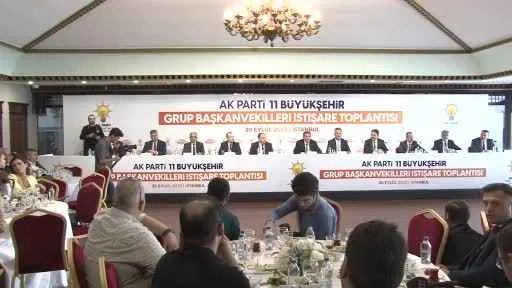 AK Partili 11 grup başkanvekili İstanbul’da buluştu