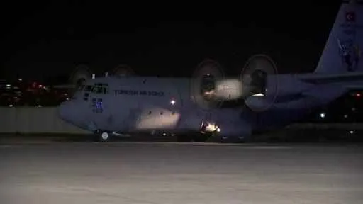 Gazzeli hasta ve yaralıları taşıyan ikinci uçak Türkiye’ye ulaştı