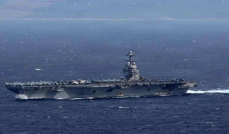 ABD'nin saldırı grubu Karayipler'e ulaştı