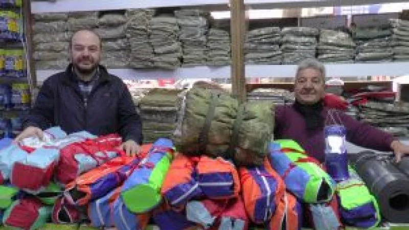 Deprem korkusu çadıra talebi arttırdı