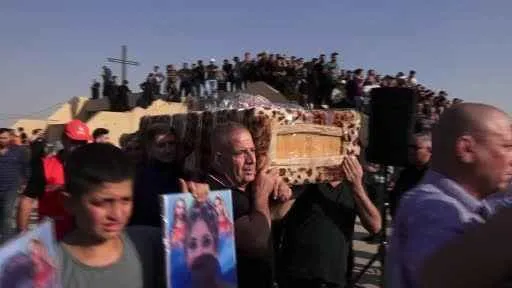 Musul’daki yangın faciasında ölen 114 kişi defnedildi