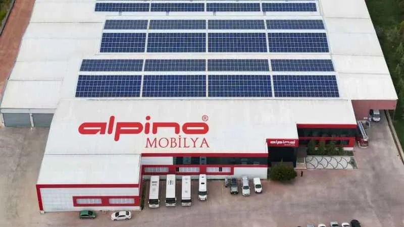 Alpino Mobilya güneş enerjisi yatırımıyla hedef büyüttü