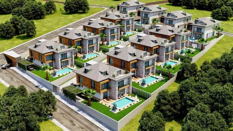 Boss4 İnşaat'ın lükste sınırları aşan 'Alya Bella' villaları teslim edilmeye başladı
