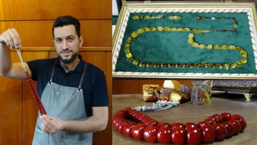 Araba ve motosikletle takas edilen tespihler