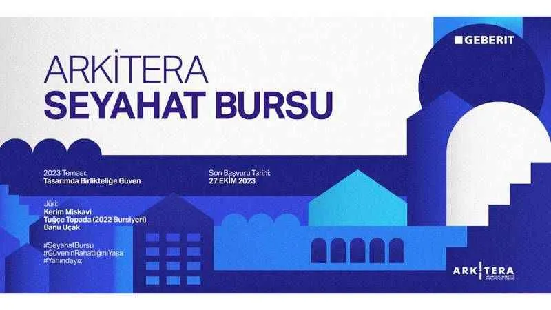 Arkitera Seyahat Bursu’nun başvuruları “Tasarımda Birlikteliğe Güven” temasıyla başladı 