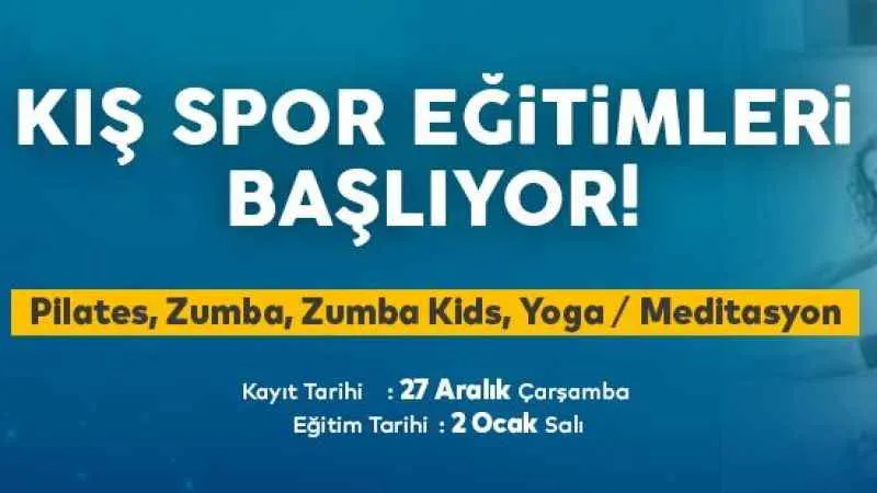 Ataşehir'de kış spor okulları yeniden başlıyor!