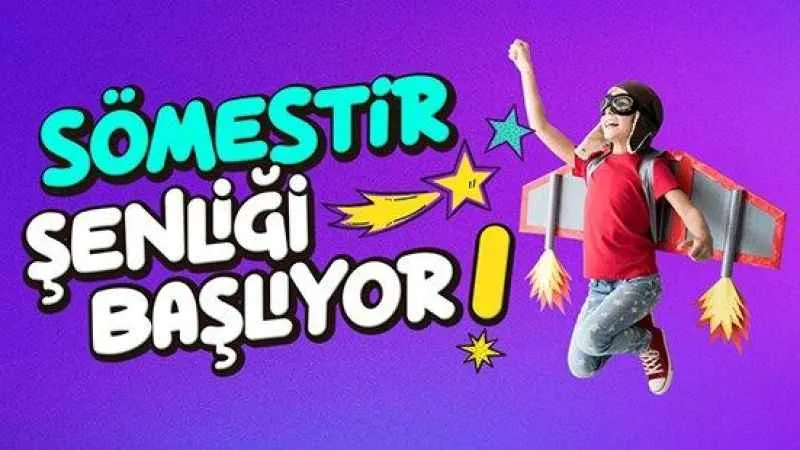 Ataşehirli çocuklar sömestir şenliğine davetli