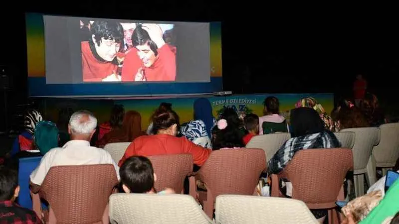 Terme'de "Yazlık Sinema Günleri" başladı