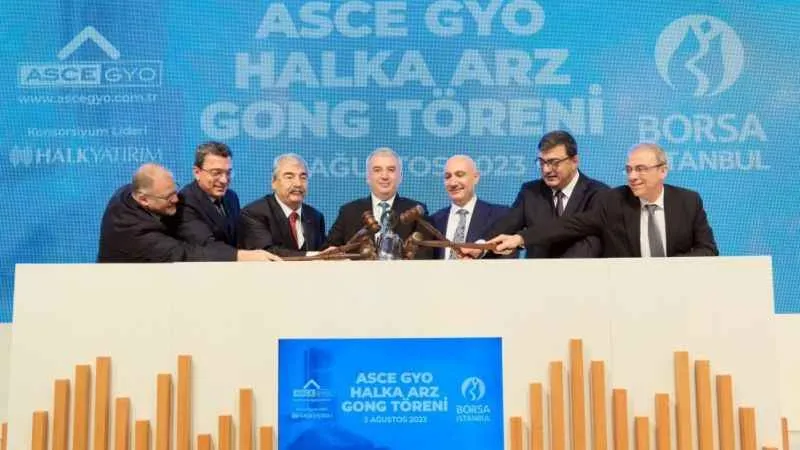 Borsa İstanbul’da gong ASCE GYO için çaldı