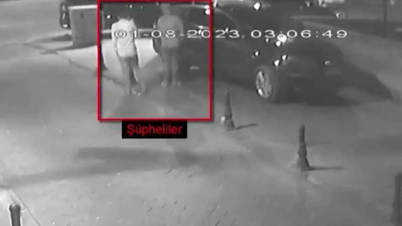 Park halindeki araçtan hırsızlık yapan şüpheli tutuklandı