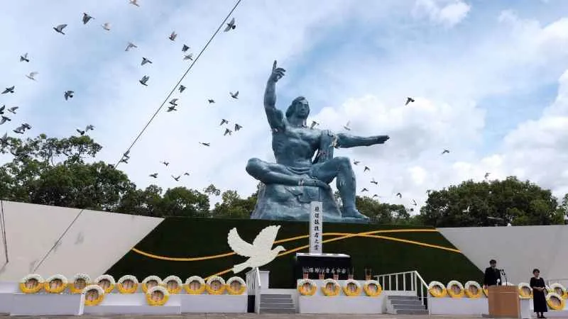 Nagasaki'de atom bombası kurbanları felaketin 78. yılında anılacak