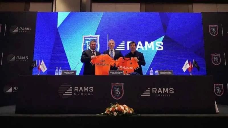 Başakşehir ile Rams Global arasında isim sponsorluğu imza töreni düzenlendi