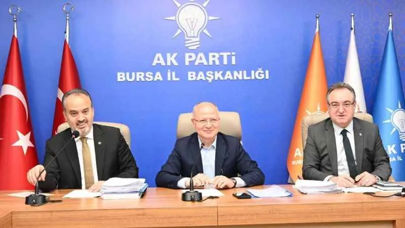 Ak Parti Bursa Teşkilatı tek yürek...Başkan Gürkan: "Kimse bu birlikteliğe fitne sokmaya kalkmasın"