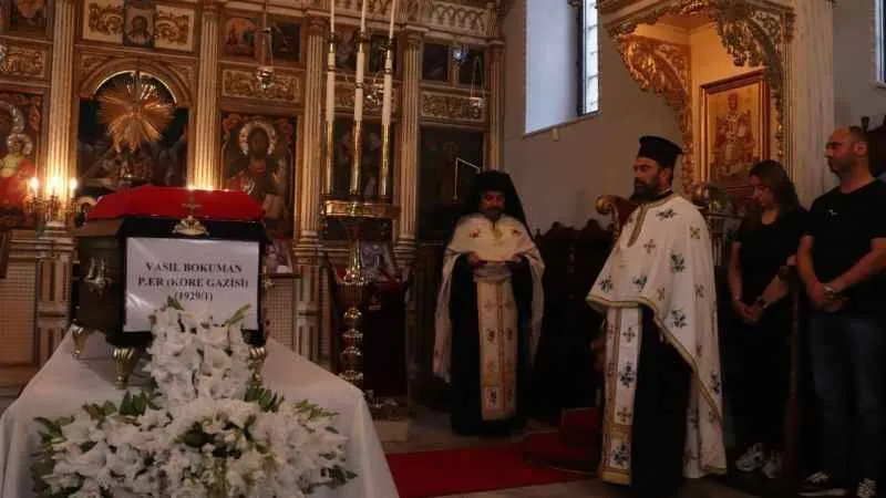 Kore Gazisi Vasıl Bokuman son yolculuğuna uğurlandı