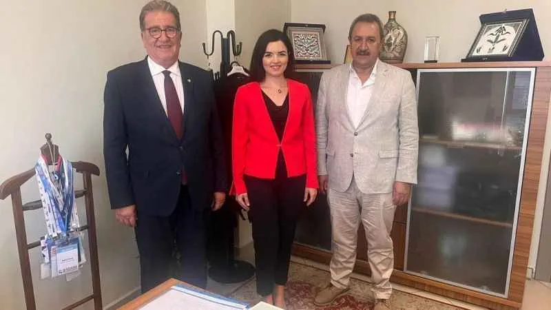 Söke Ticaret Borsası Başkanı Sağel, Ticaret Bakanlığı’nı ziyaret etti