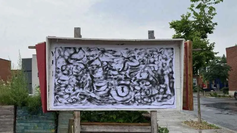 Türk akademisyenin eseri Kanada sokaklarında sergilendi