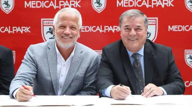 Samsunspor’un sağlık sponsoru Medical Park