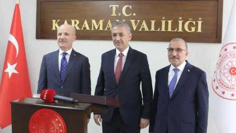 YÖK Başkanı Prof. Dr. Erol Özvar, Karaman'da
