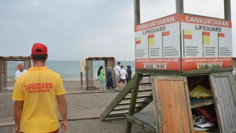 Akçakoca’da denize girmek yasaklandı