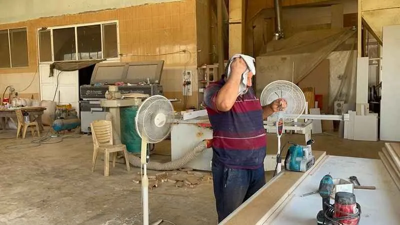 Osmaniye'de işçilerin 90 derecede zorlu mesaisi