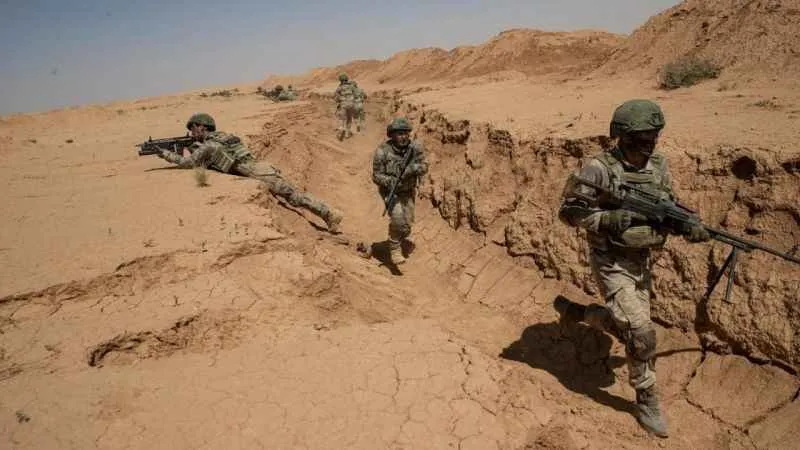 Eyyam-ı Bahur sıcakları Mehmetçik’i durdurmuyor