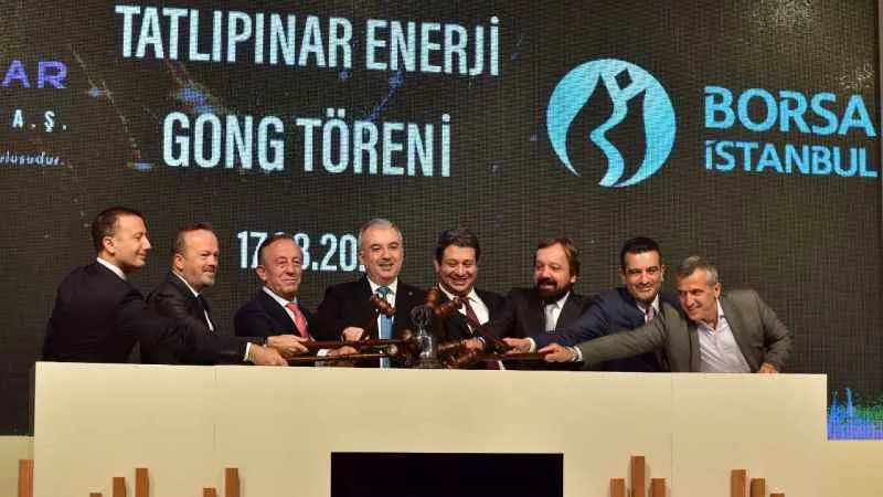Borsa İstanbul’da gong, Tatlıpınar Enerji için çaldı