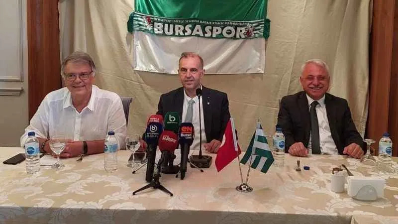 Bursaspor'un yeni başkan adayı Ersoy Saitoğlu oldu
