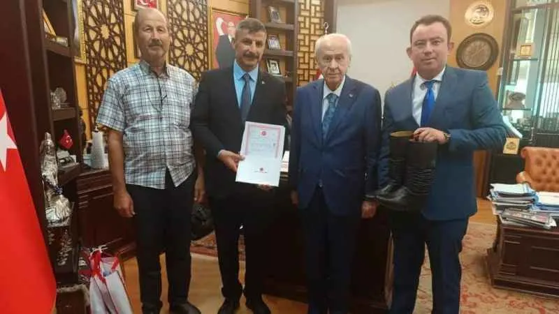 Bahçeli mesajını Körüklü Söke Çizmesi ile verdi, Söke'de heyecan yaşandı