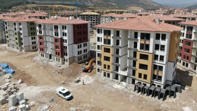 Deprem konutlarında sona doğru