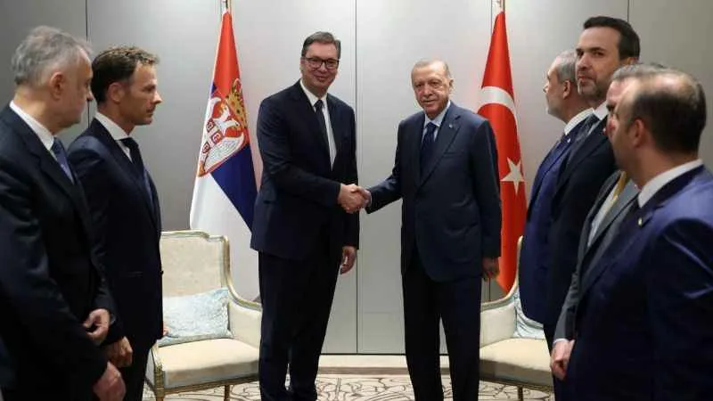 Erdoğan, Sırbistan Cumhurbaşkanı Vuçic ile görüştü