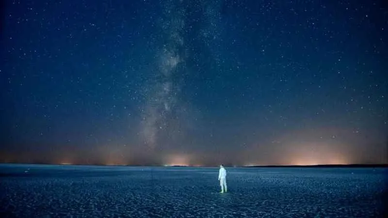 Tuz gölünde meteor yağmuru şöleni