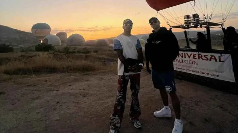 F1 şampiyonu Lewis Hamilton, Kapadokya’ya hayran kaldı