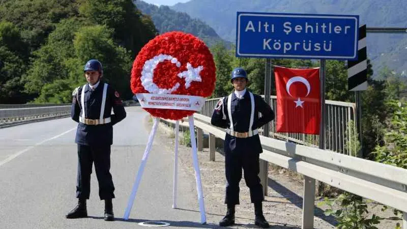 Giresun'da sel şehitleri unutulmadı
