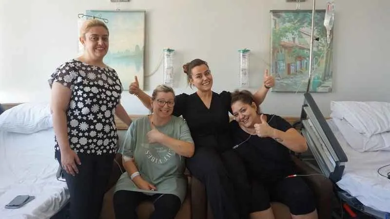 Bir Alman bir İtalyan hasta ve bir Türk doktor