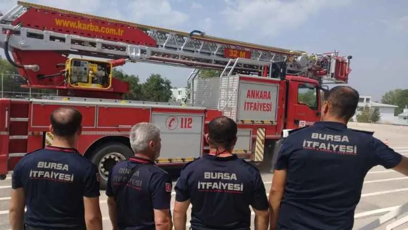 İtfaiyecilere ileri sürüş teknikleri eğitimi