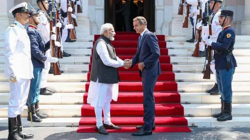 Hindistan’dan Yunanistan’a 40 yıl sonra ilk ziyaret