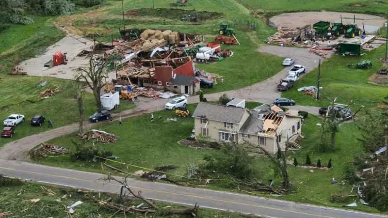 ABD’de şiddetli fırtına: 5 ölü