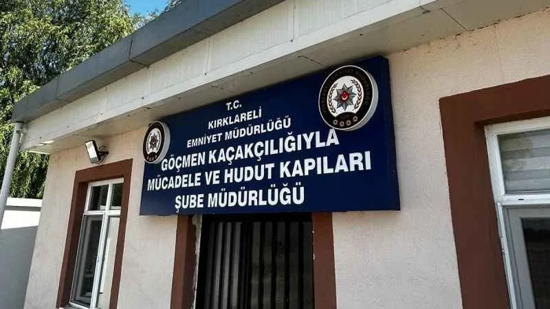 Kırklareli’nde 38 kaçak göçmen yakalandı
