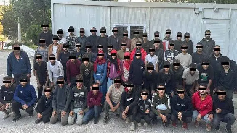 Kırklareli’nde bin 477 kaçak göçmen yakalandı