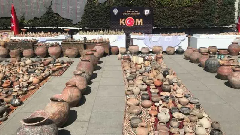 İstanbul’da tarihi eser operasyonu: 7 bin 364 eser ele geçirildi