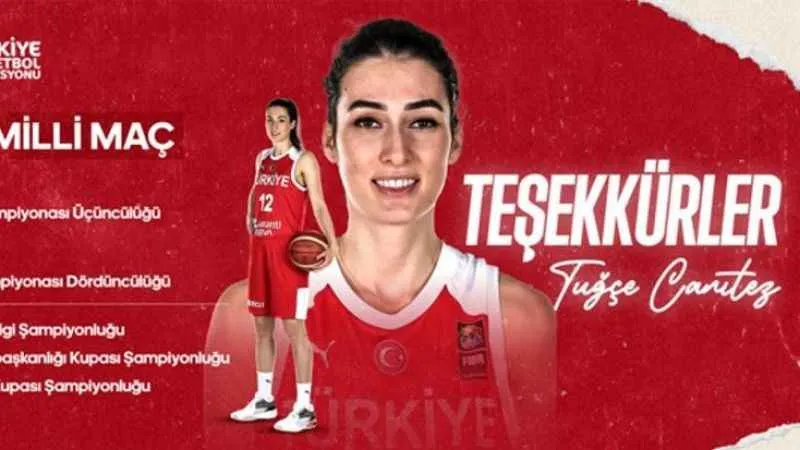 Milli basketbolcu Tuğçe Canıtez, kariyerini noktaladığını açıkladı