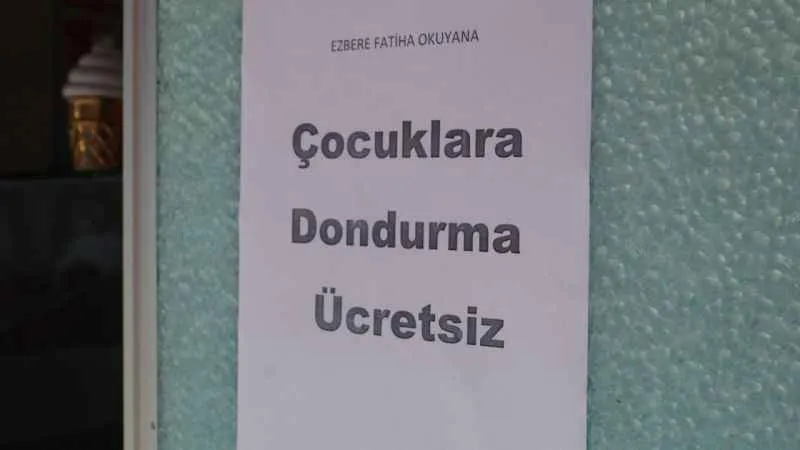 Vefat etmiş babasının vasiyetini yerine getirdi